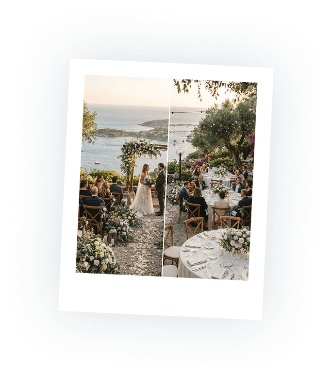 Wedding design and styling planning